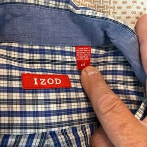 IZOD button up long sleeve shirt